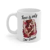 Kubek 330ml z nadrukiem There Is Only One Queen
